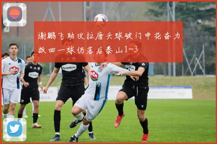谢鹏飞助攻拉唐头球破门申花奋力扳回一球仍落后泰山1-3